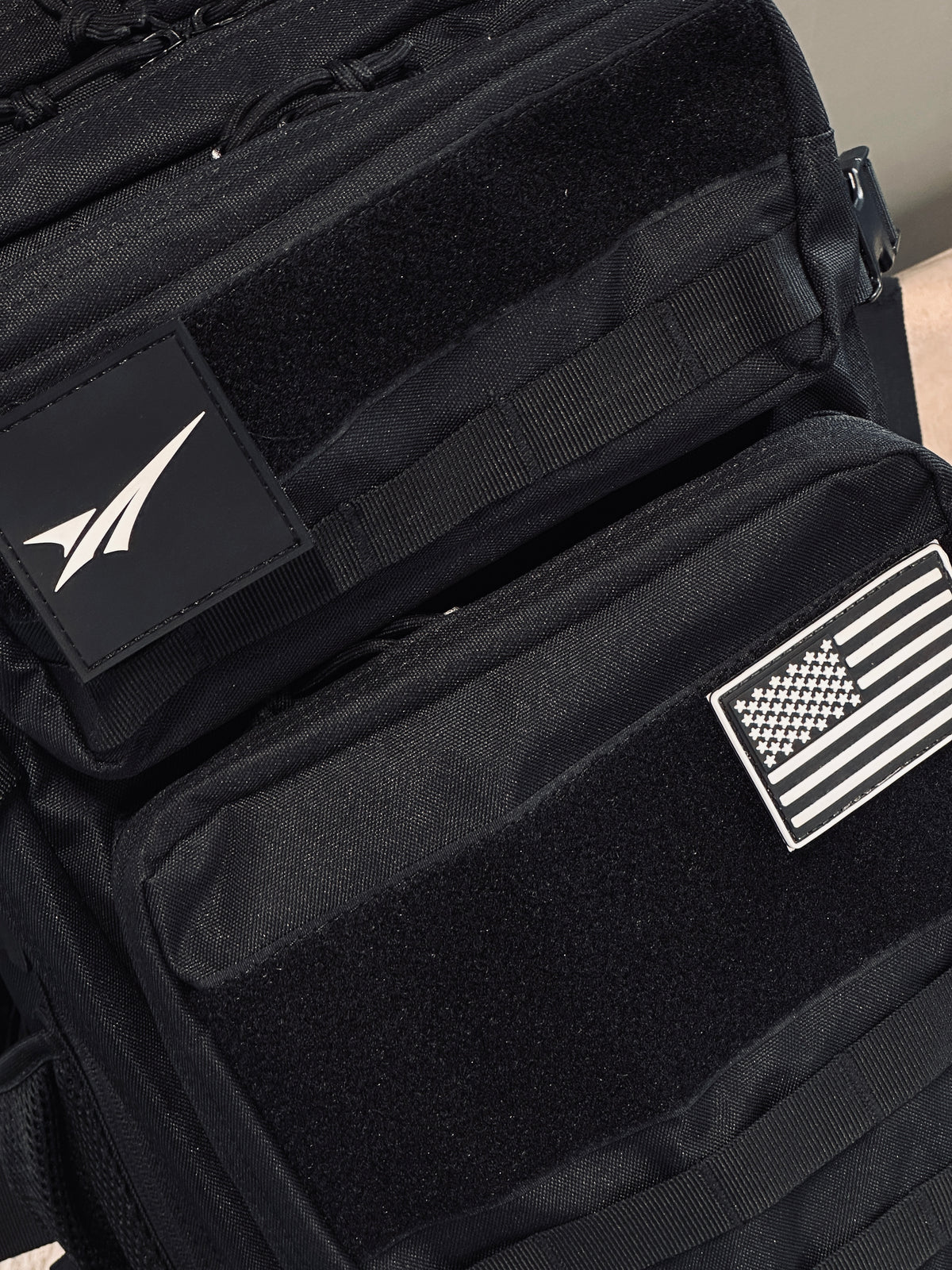 AYRON Sac Athlète 45L Noir - Sac CrossFit Tactique | Maroc