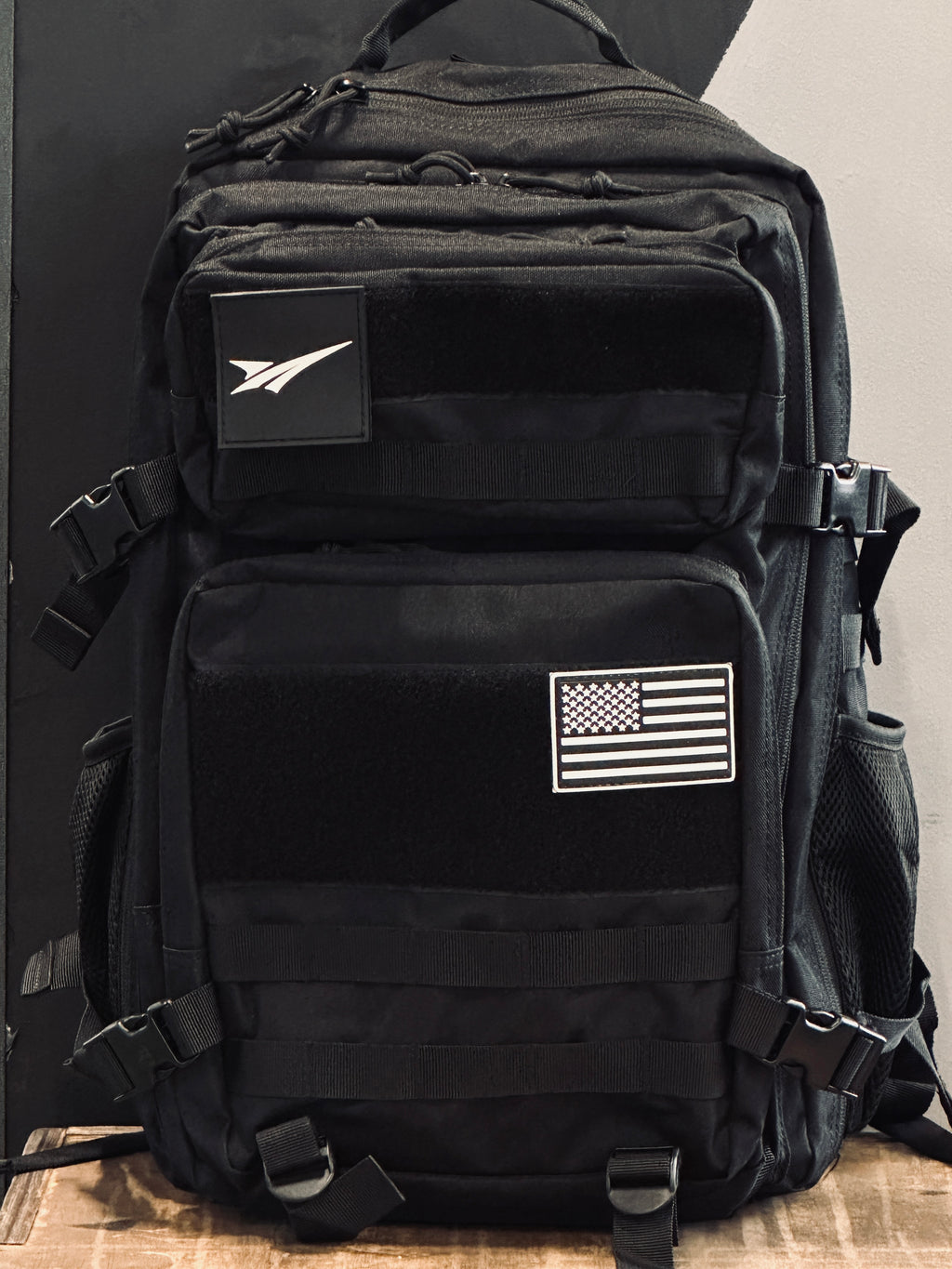 AYRON Sac Athlète 45L Noir - Sac CrossFit Tactique | Maroc