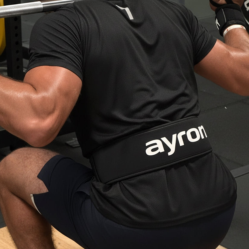 AYRON Ceinture de Force — Deadlift, Squat & CrossFit | Maroc