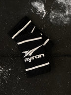AYRON Bande-Poignets Noir Fitness