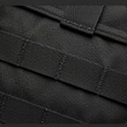AYRON Sac Athlète 45L — vue de côté, sangles rembourrées et zips YKK