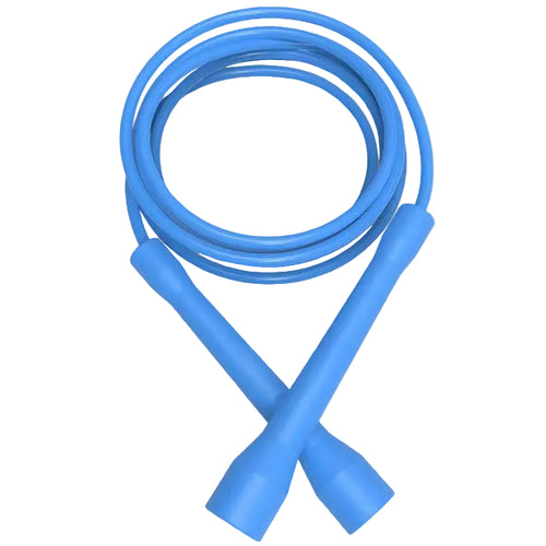 AYRON Corde PVC — corde à sauter CrossFit, câble haute résistance bleu