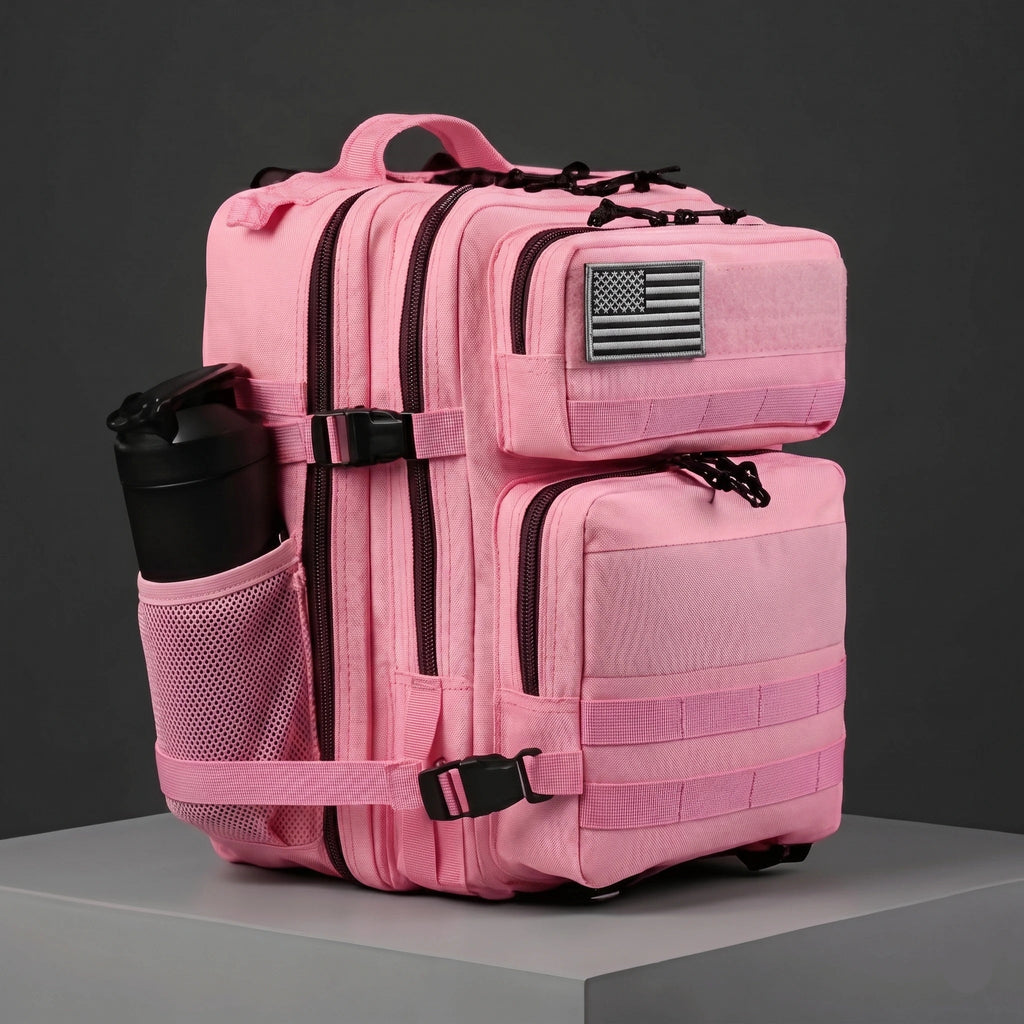 AYRON Sac Athlète 25L Rose — sac de sport CrossFit tactique