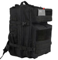 AYRON Sac Athlète 45L — sac de sport CrossFit tactique, noir, gris et rose