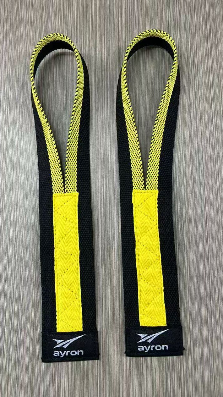 Sangles Tirage CrossFit AYRON — Deadlift, Row, Clean, Loop Design