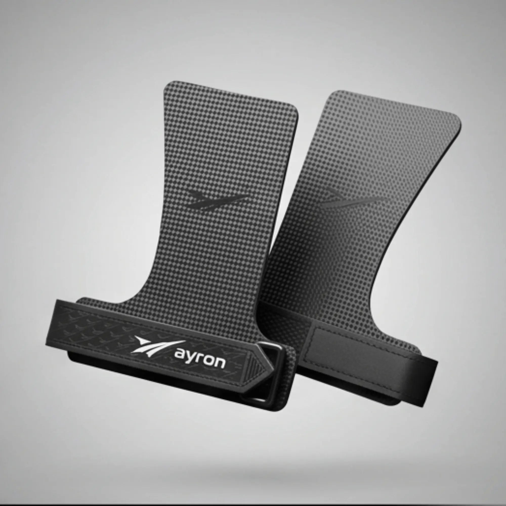 AYRON Elite Carbon Grips — prises CrossFit no-hole en fibre de carbone