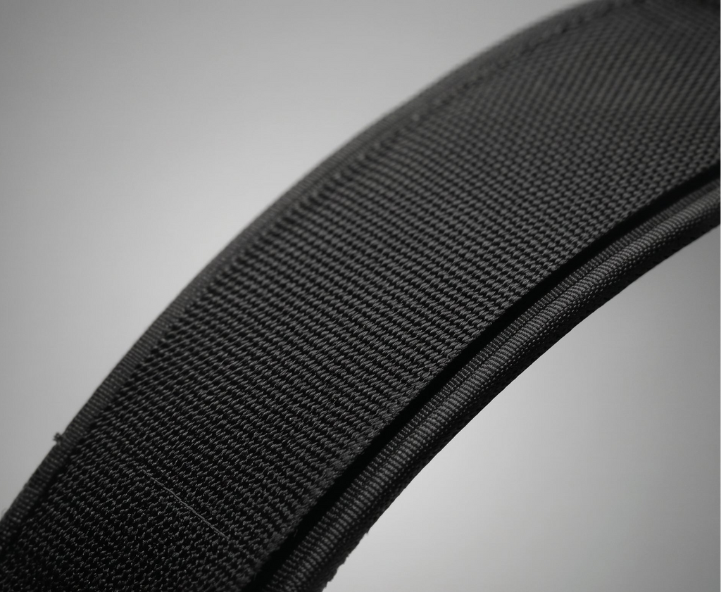 AYRON Ceinture de Force — vue du profil biseauté à l'avant
