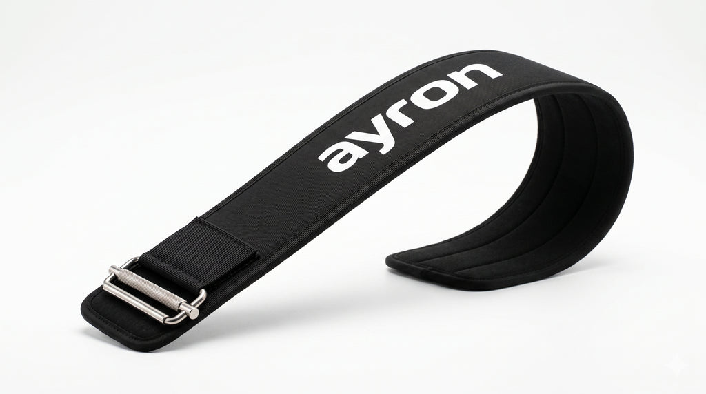 AYRON Ceinture de Force — néoprène haute densité, largeur 10cm