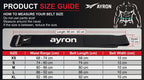 AYRON Ceinture de Force — guide des tailles S à XL