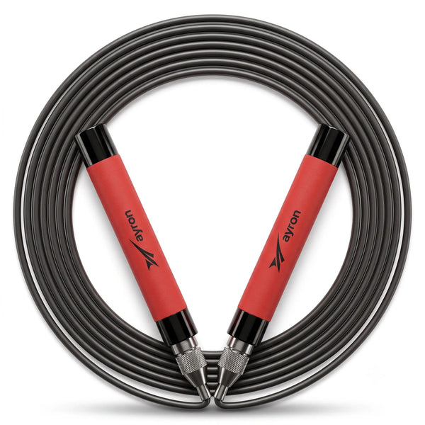 Corde Vitesse CrossFit Double-Unders AYRON — Roulements Précision, Aluminium