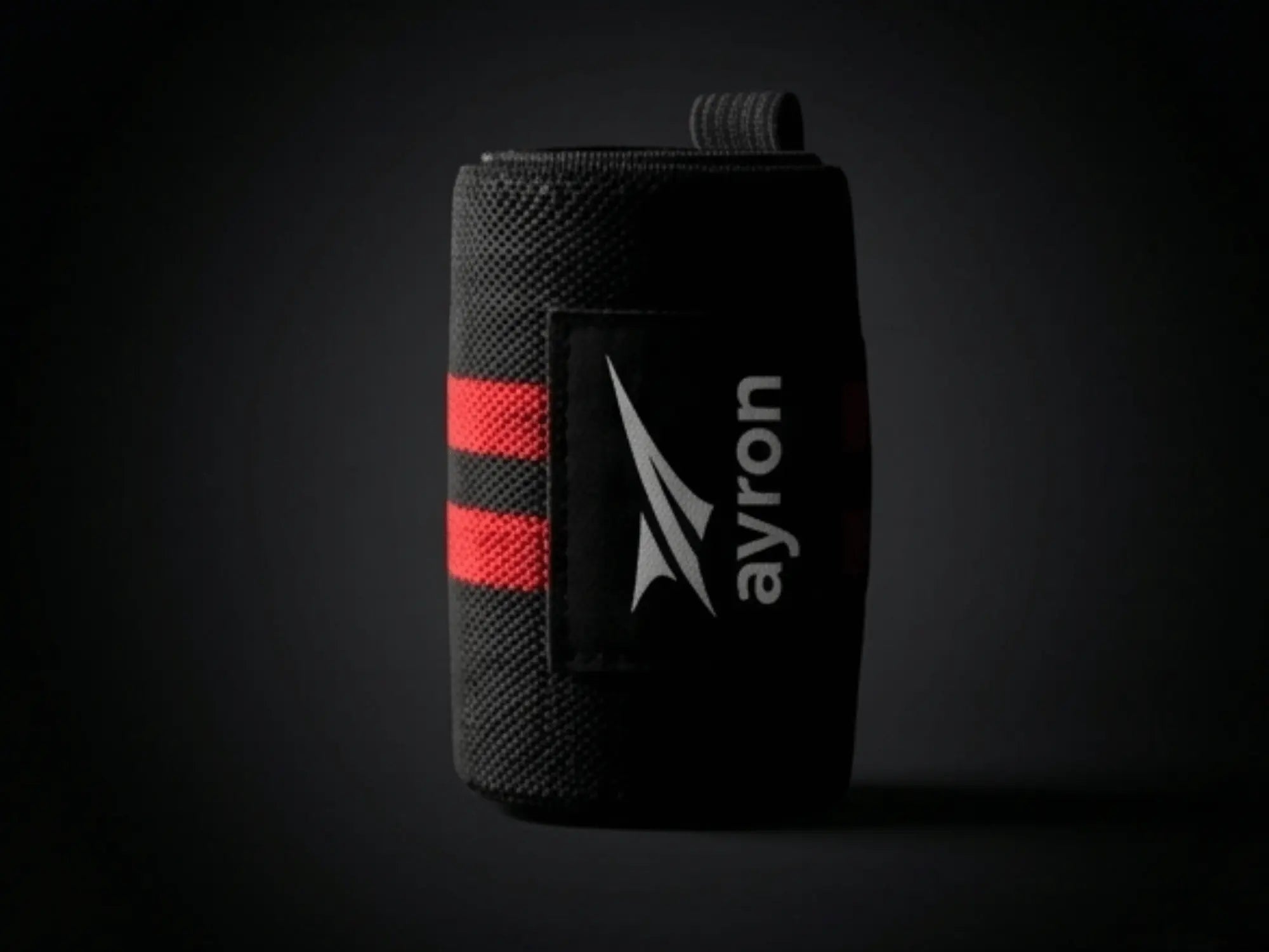 AYRON Bandes de Poignet — détail de la boucle pouce et fermeture velcro